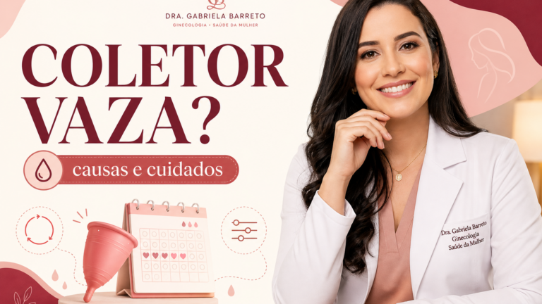 Coletor menstrual vaza? Causas e como evitar